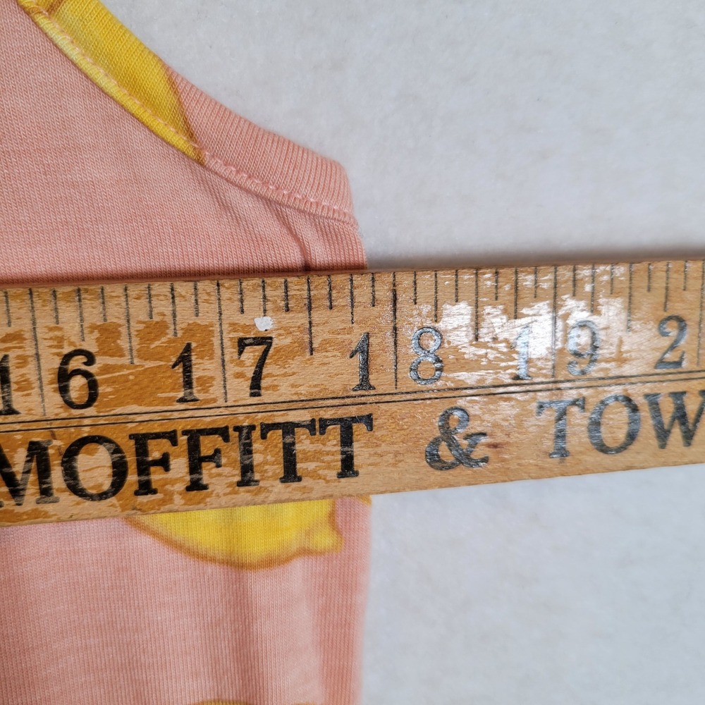 The Cat's Pajamas Womens Lemon Pima Cotton Modal Tank Nightgown Size Medium Pink - Picture 8 of 8